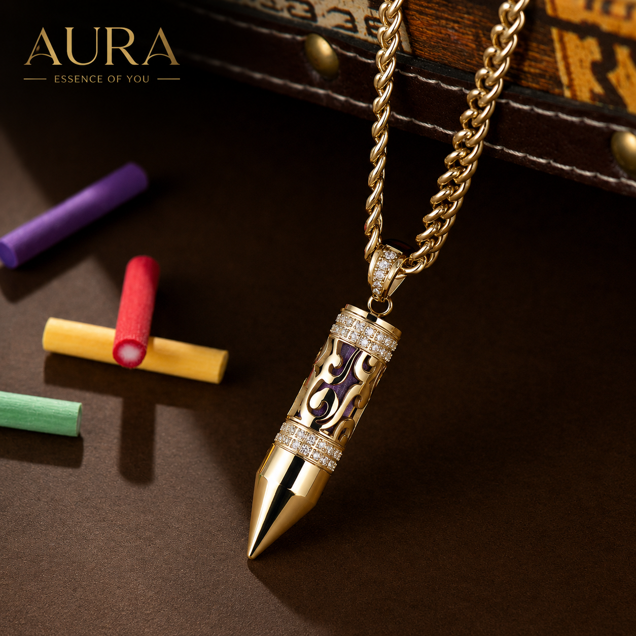 Aura™ Essence Chain | Carry Your Signature Scent Everywhere