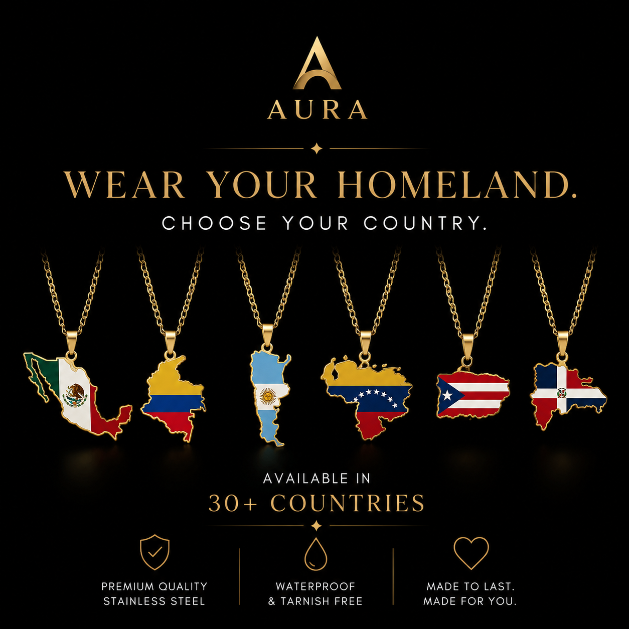 Aura™ Origin | Keep your country close to your heart
